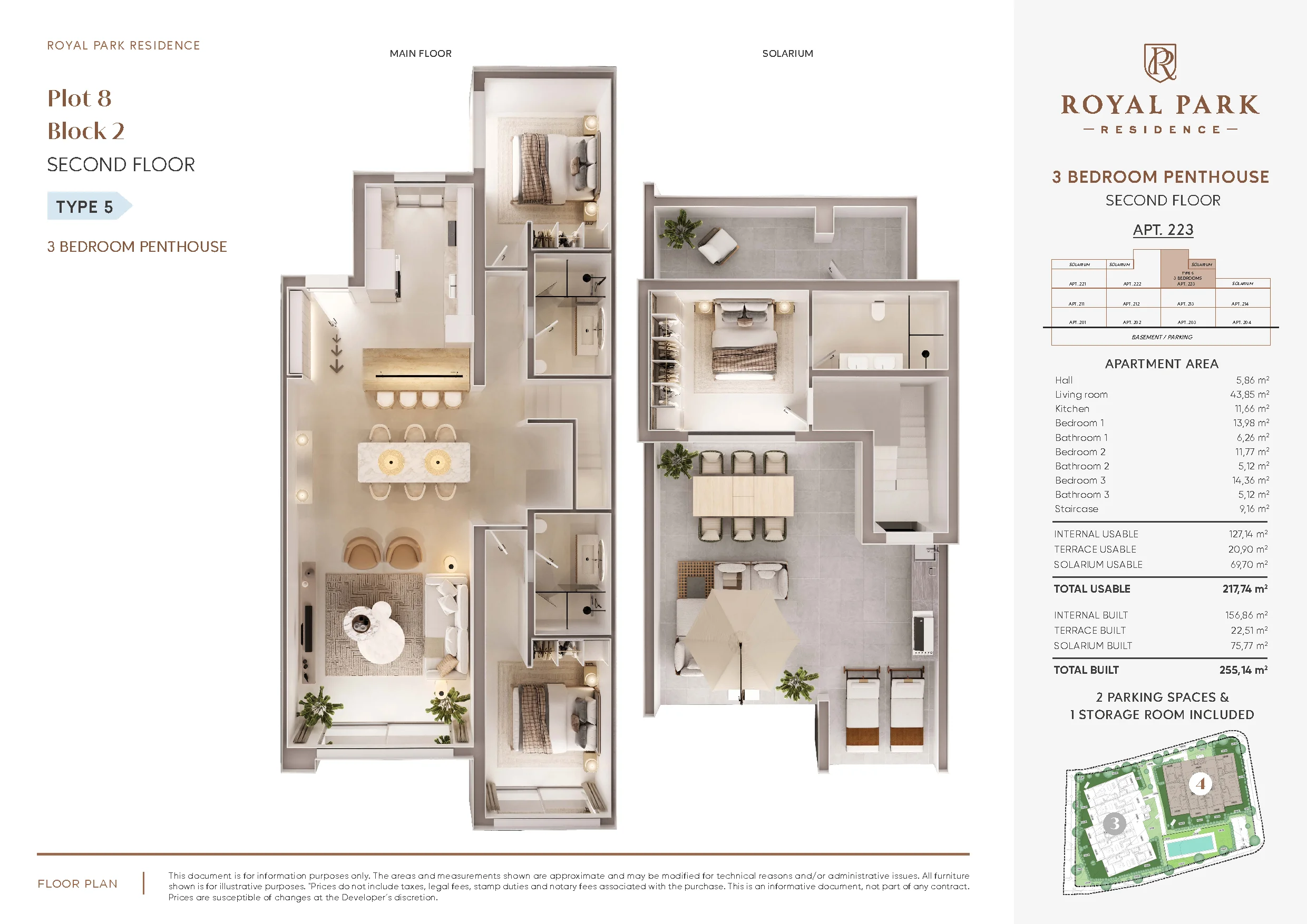 Royal Park Residence plattegrond 3
