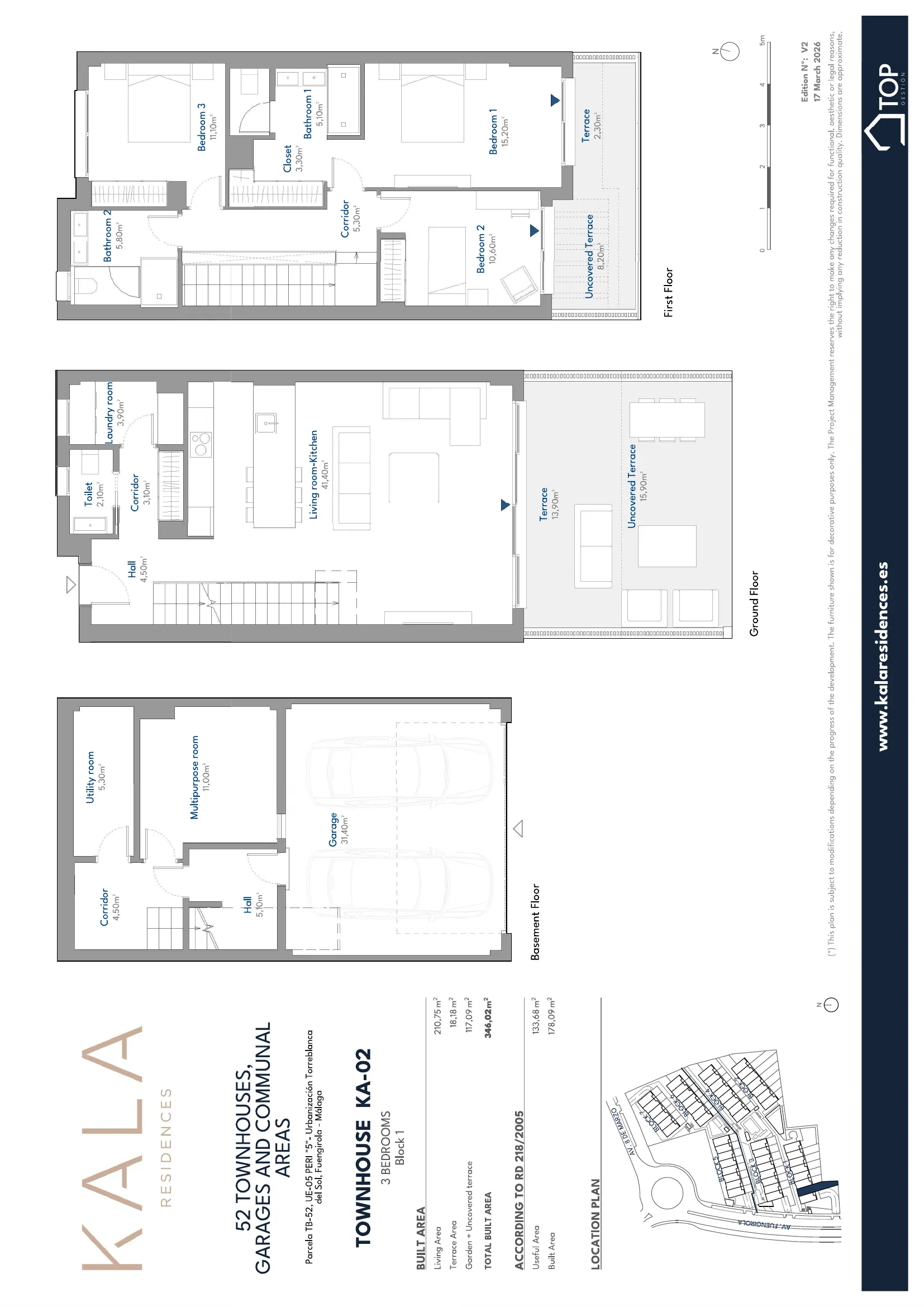 Kala Residences plattegrond 2