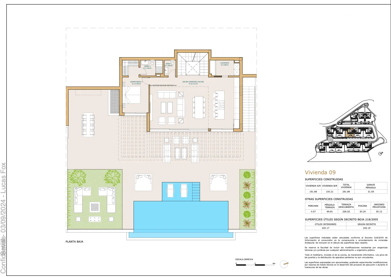 Brightbay Water Front Villas plattegrond 1