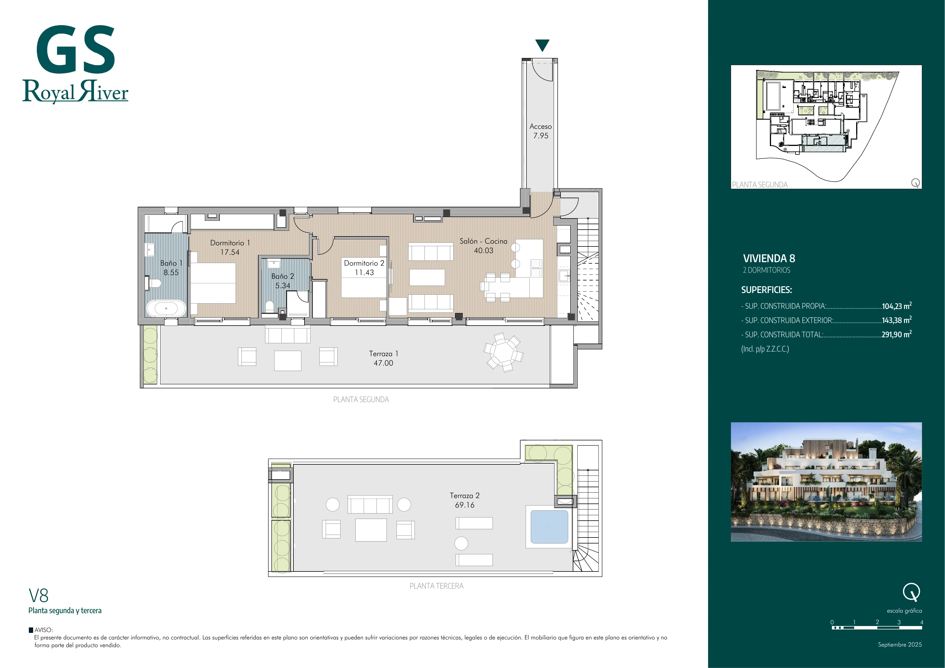 Royal River plattegrond 2