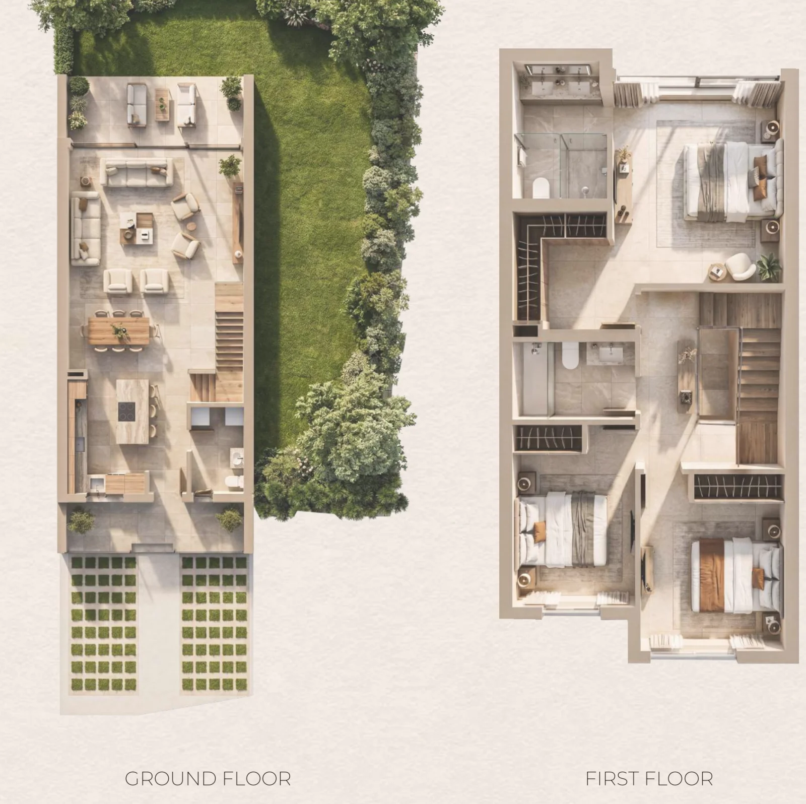 Pine Valley Villas plattegrond 1