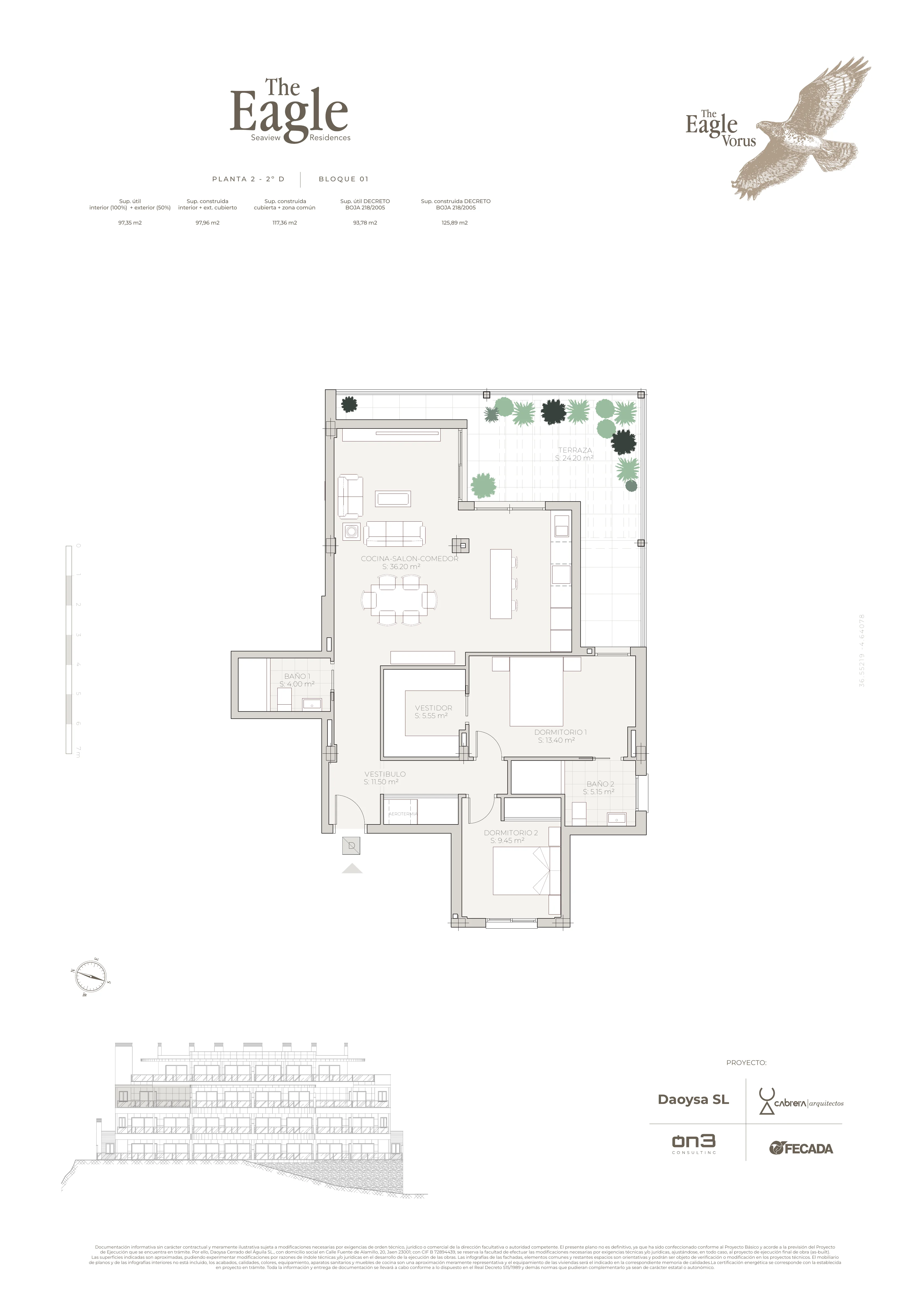 The Eagle plattegrond 2
