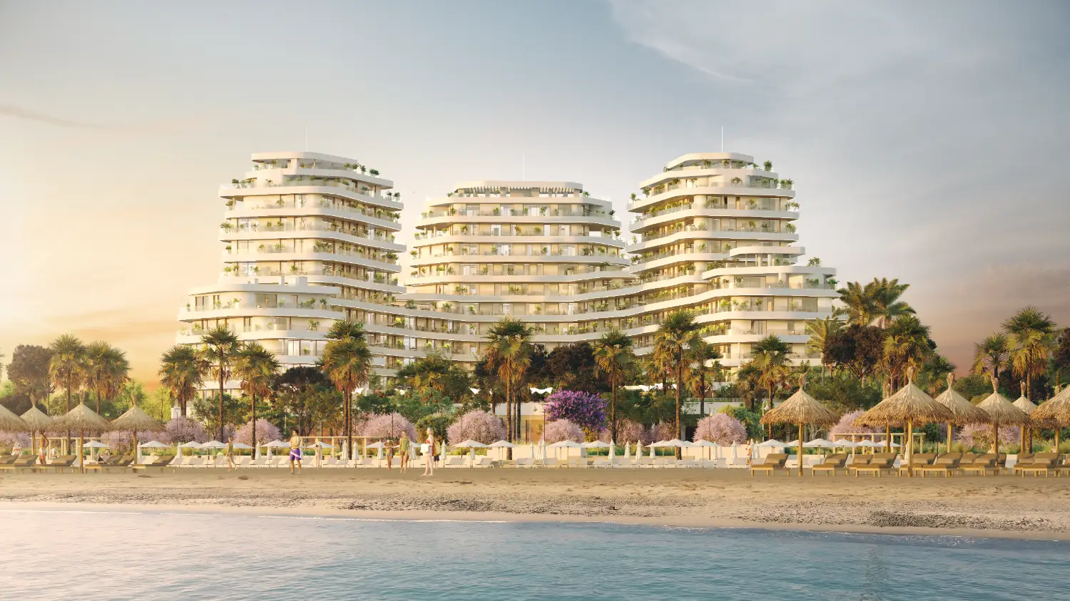 TermicaBeach Fachada mar Sunset